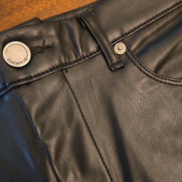NWT BLANKNYC Need You Tonight Pant Vegan Leather Black Size 31 - Picture 14 of 14